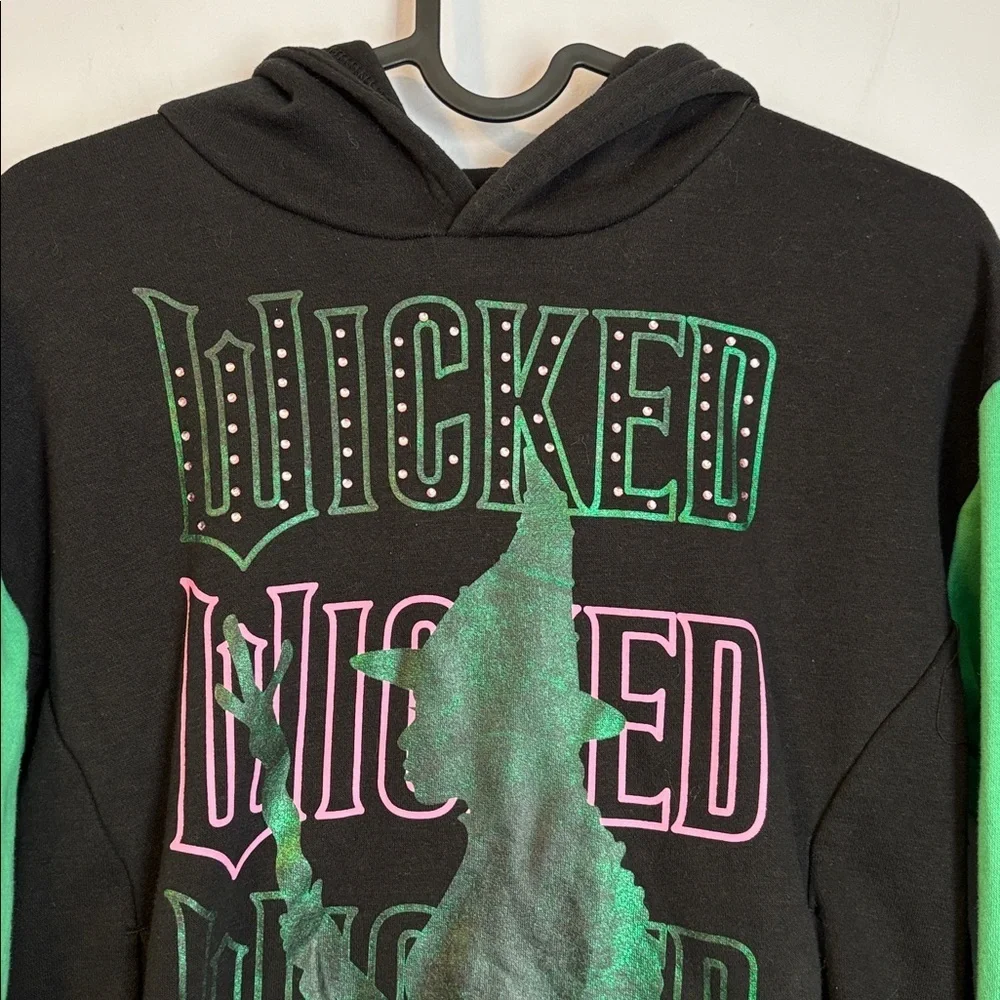 Wicked Black Hoodie Jogger Sweatpants Set size L (10/12)